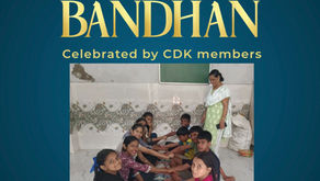 Raksha bandhan celebration by CDK members